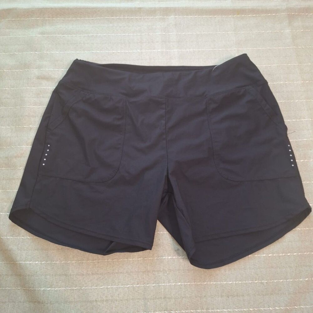 BVVU Womens Black Running Shorts Size L Great Condtion